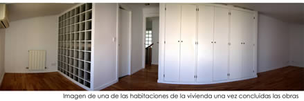 Vivienda en edificio residencial. Proyecto y gestión de reforma. Madrid.