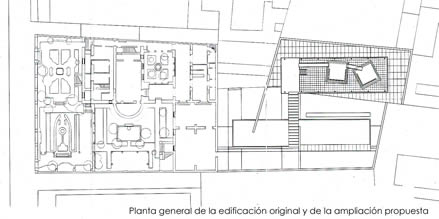 Espacio expositivo. Propuesta teórica de ampliación museográfica Madrid