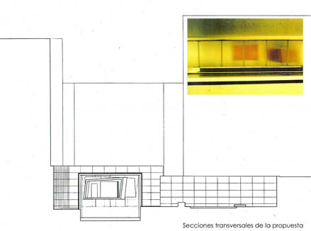 Espacio expositivo. Propuesta teórica de ampliación museográfica Madrid