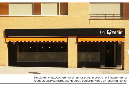 Restaurante-cafetería. Proyecto y gestión de construcción. Madrid.