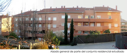 Edificio residencial. Estudio patológico para rehabilitación. Madrid.