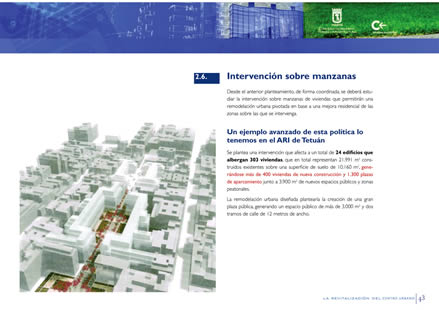 Tejido urbano. Anteproyecto y P M rehabilitación de infraviviendas. Madrid.